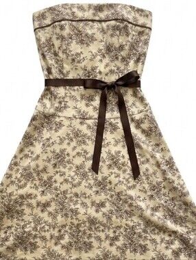 Just Choon strapless vintage dress